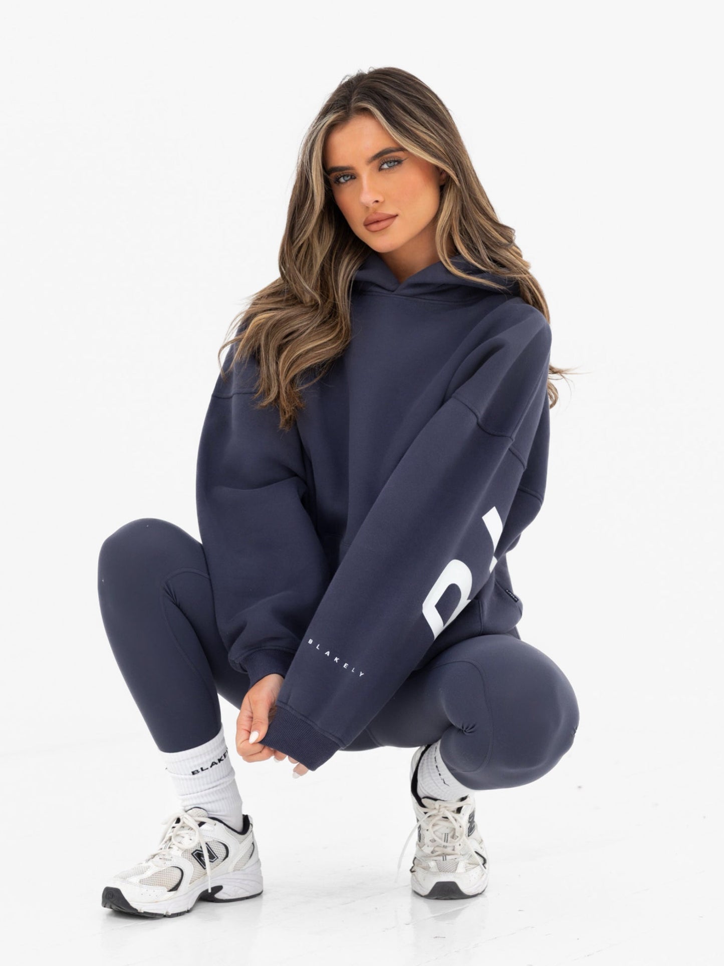 Isabel Oversized Hoodie - True Navy