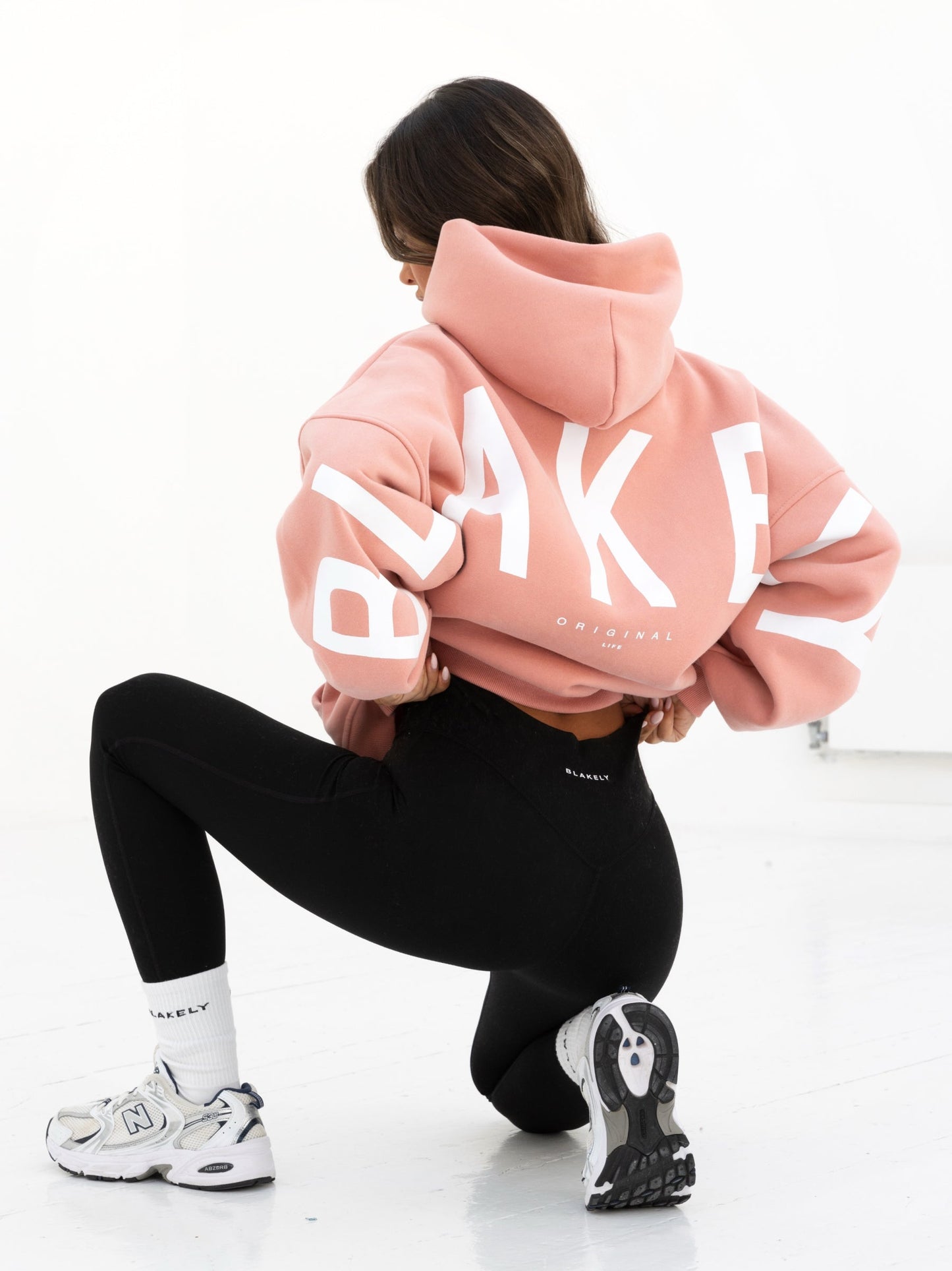 Isabel Oversized Hoodie - Peach Pink