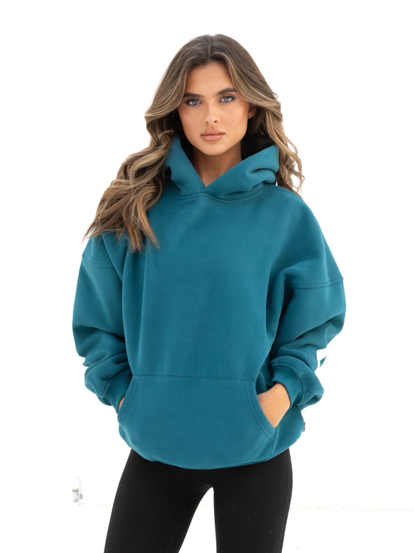 Isabel Oversized Hoodie - Storm Teal