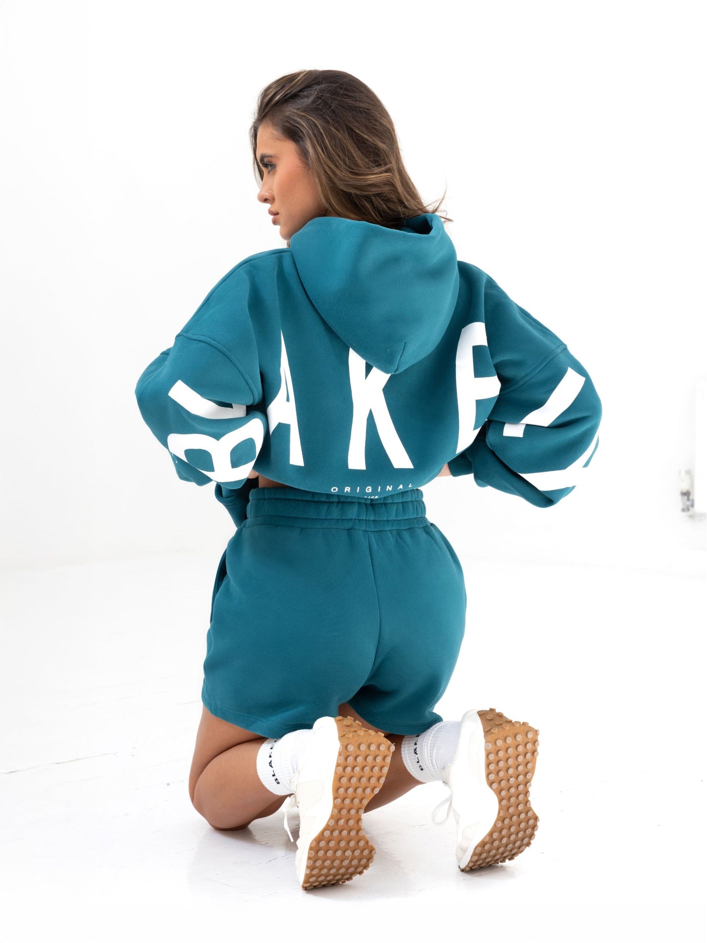 Isabel Oversized Hoodie - Storm Teal