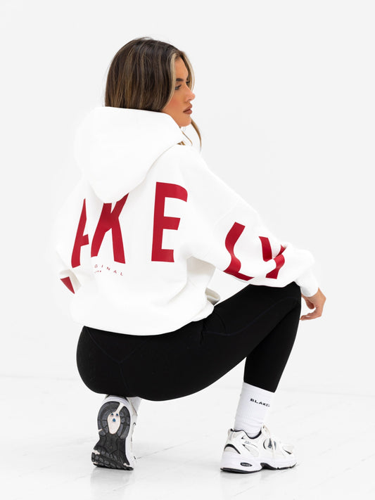 Isabel Oversized Hoodie - Flat White