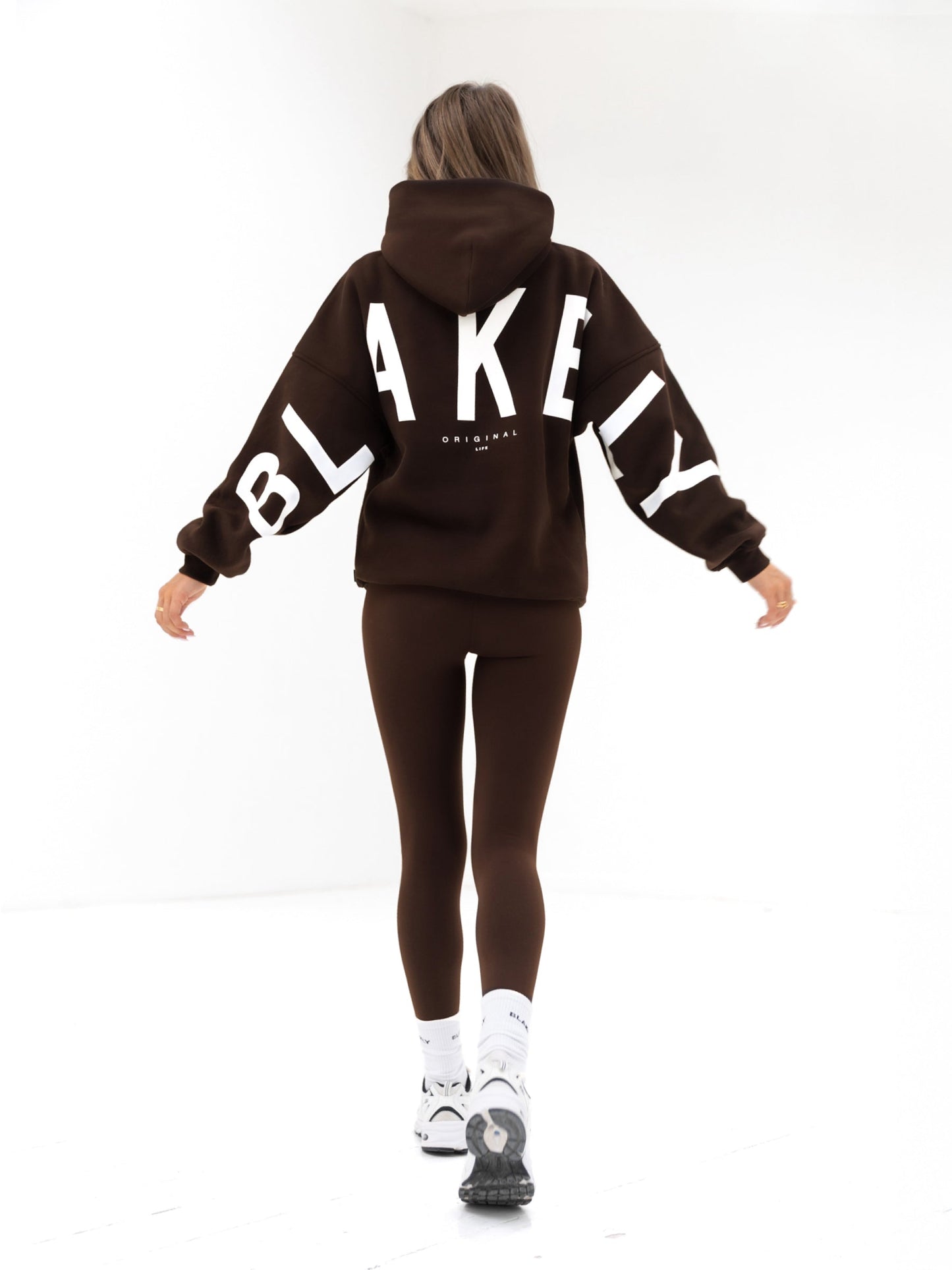 Isabel Oversized Hoodie - Coffee Bean