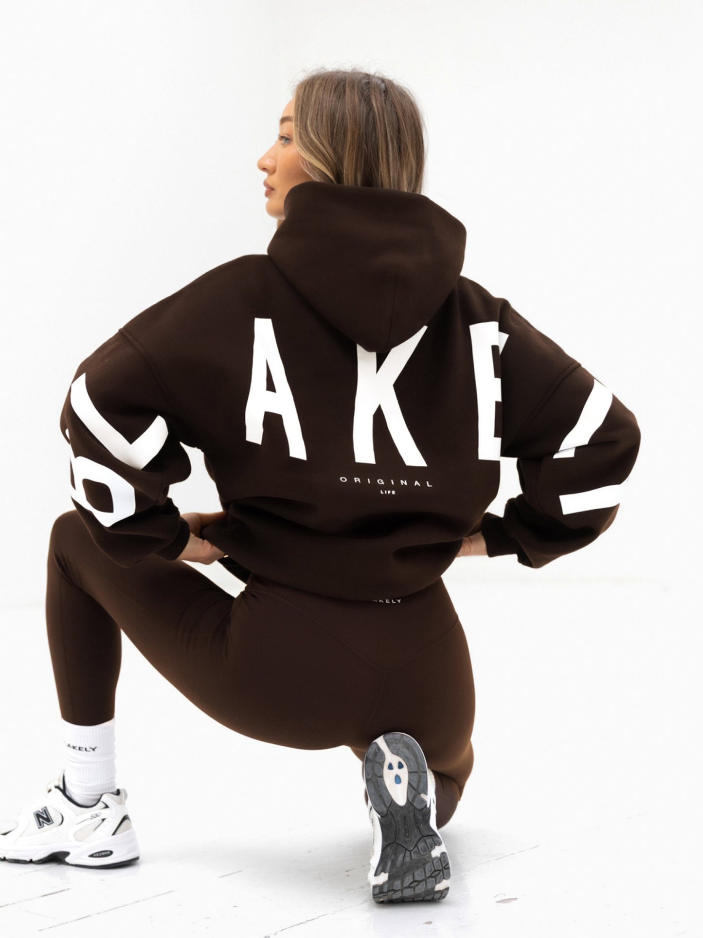 Isabel Oversized Hoodie - Coffee Bean