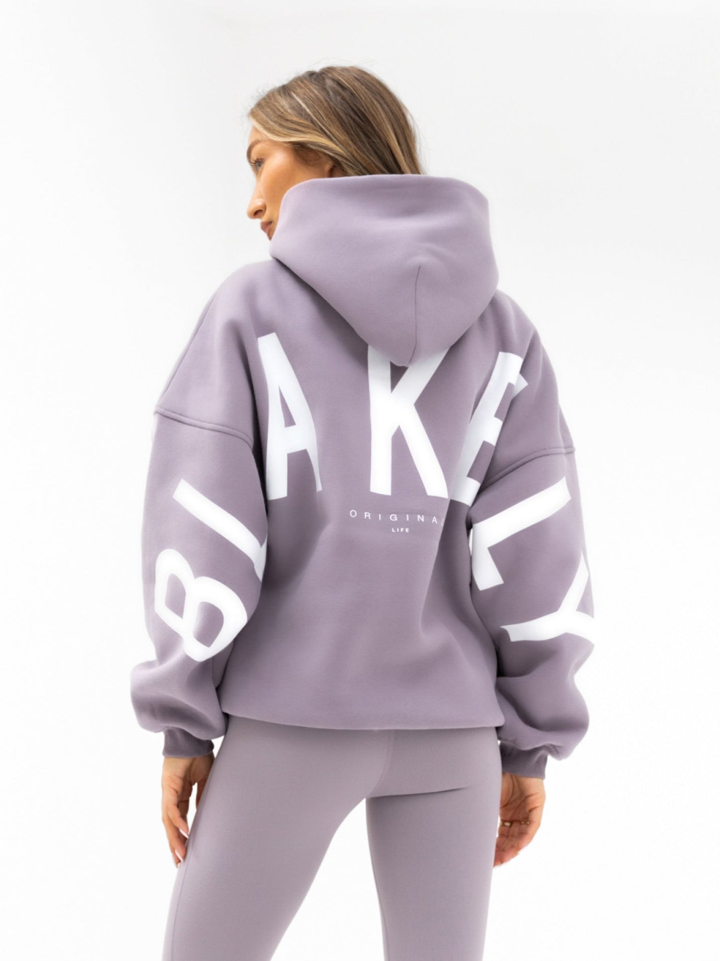 Isabel Oversized Hoodie - Soft Purple