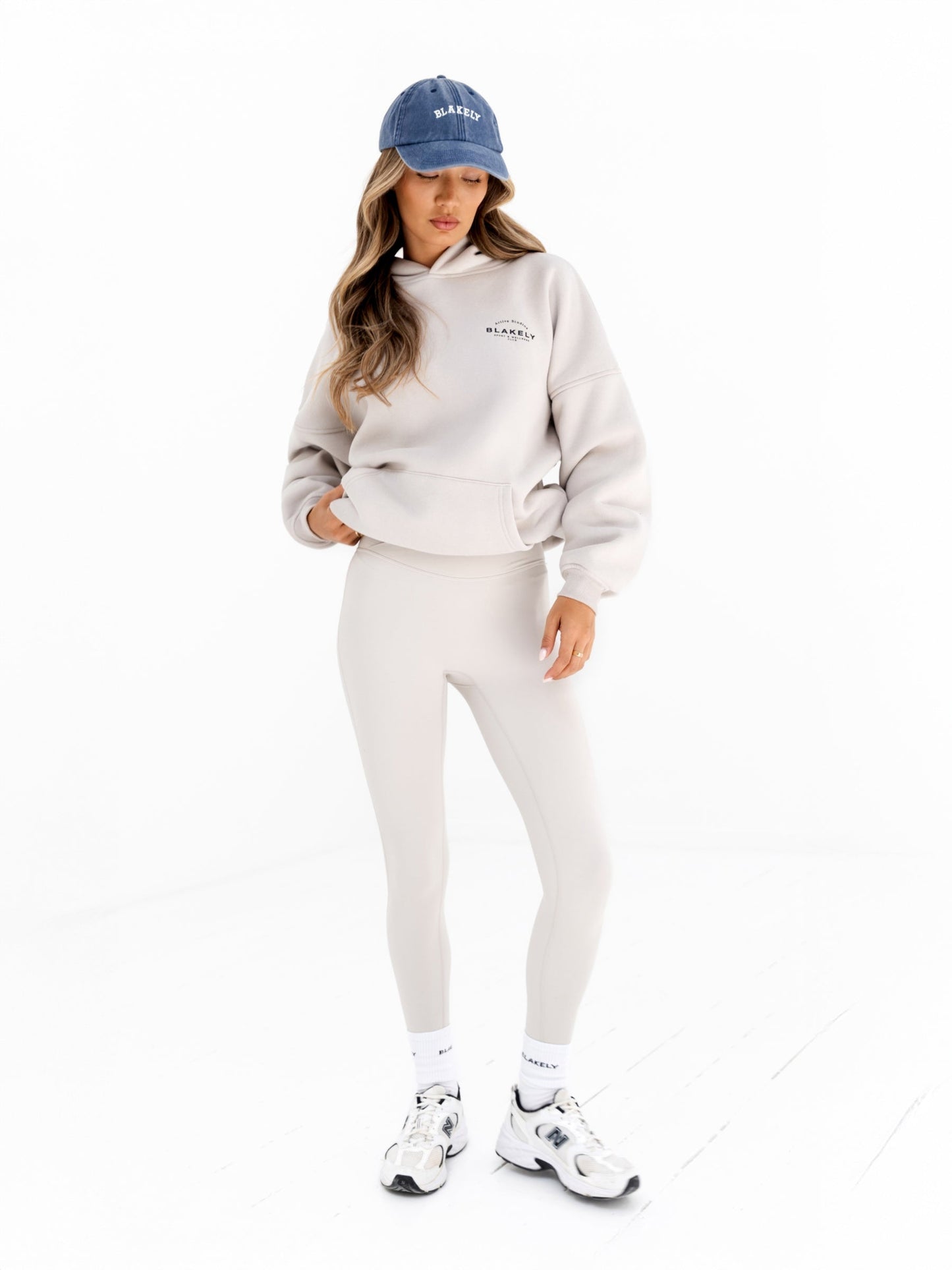 Active Studios Oversized Hoodie - Ivory