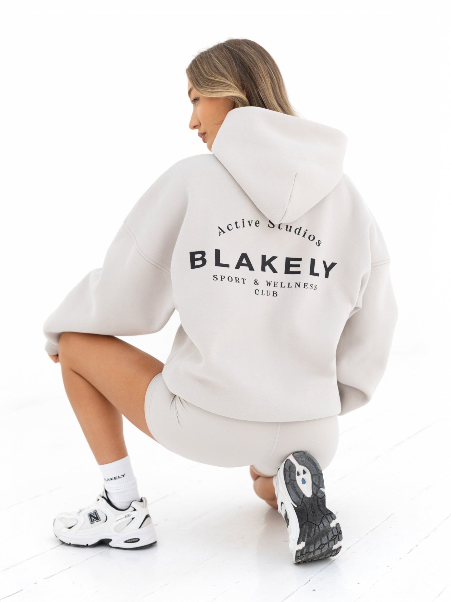 Active Studios Oversized Hoodie - Ivory