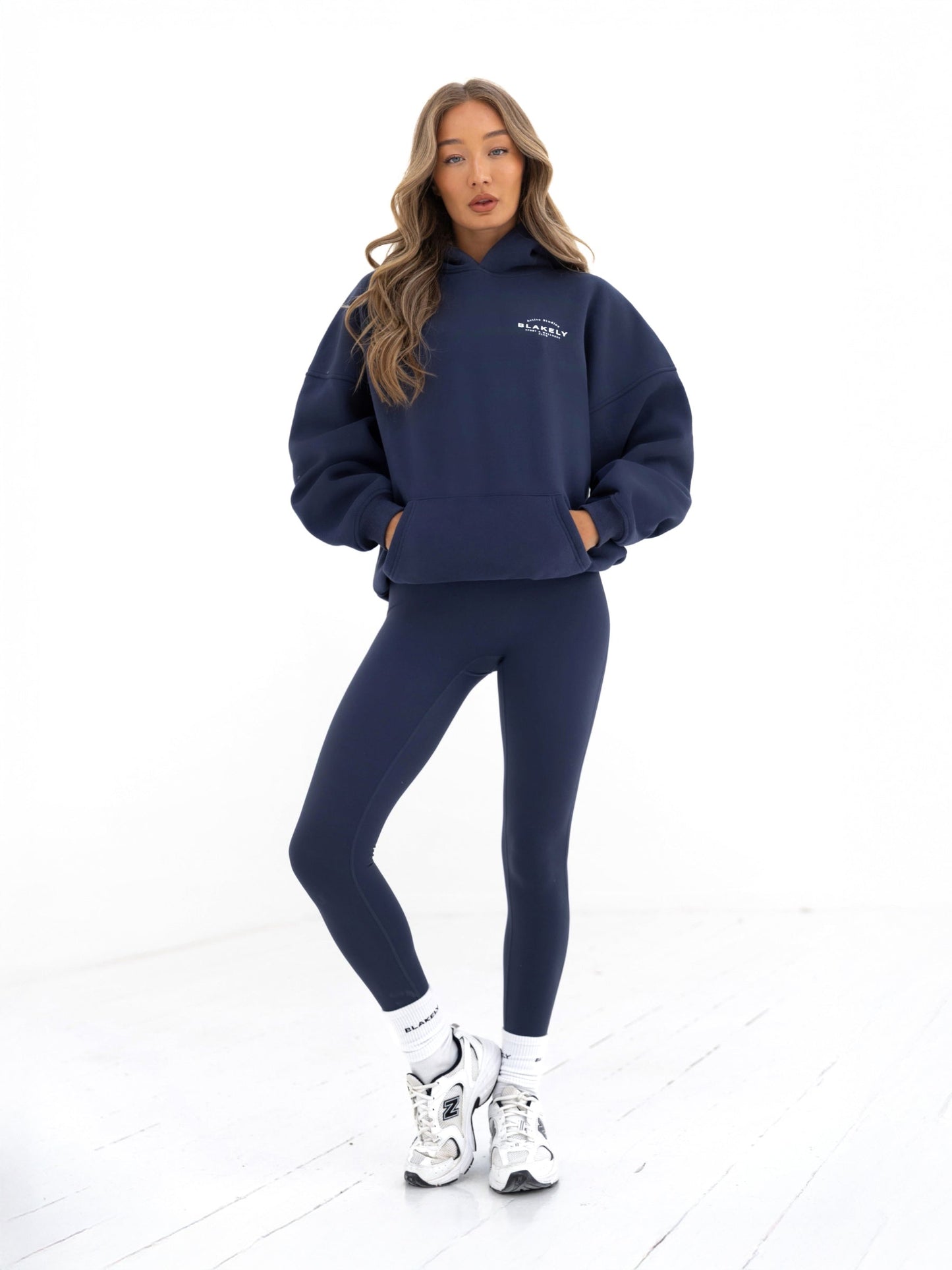 Active Studios Oversized Hoodie - True Navy