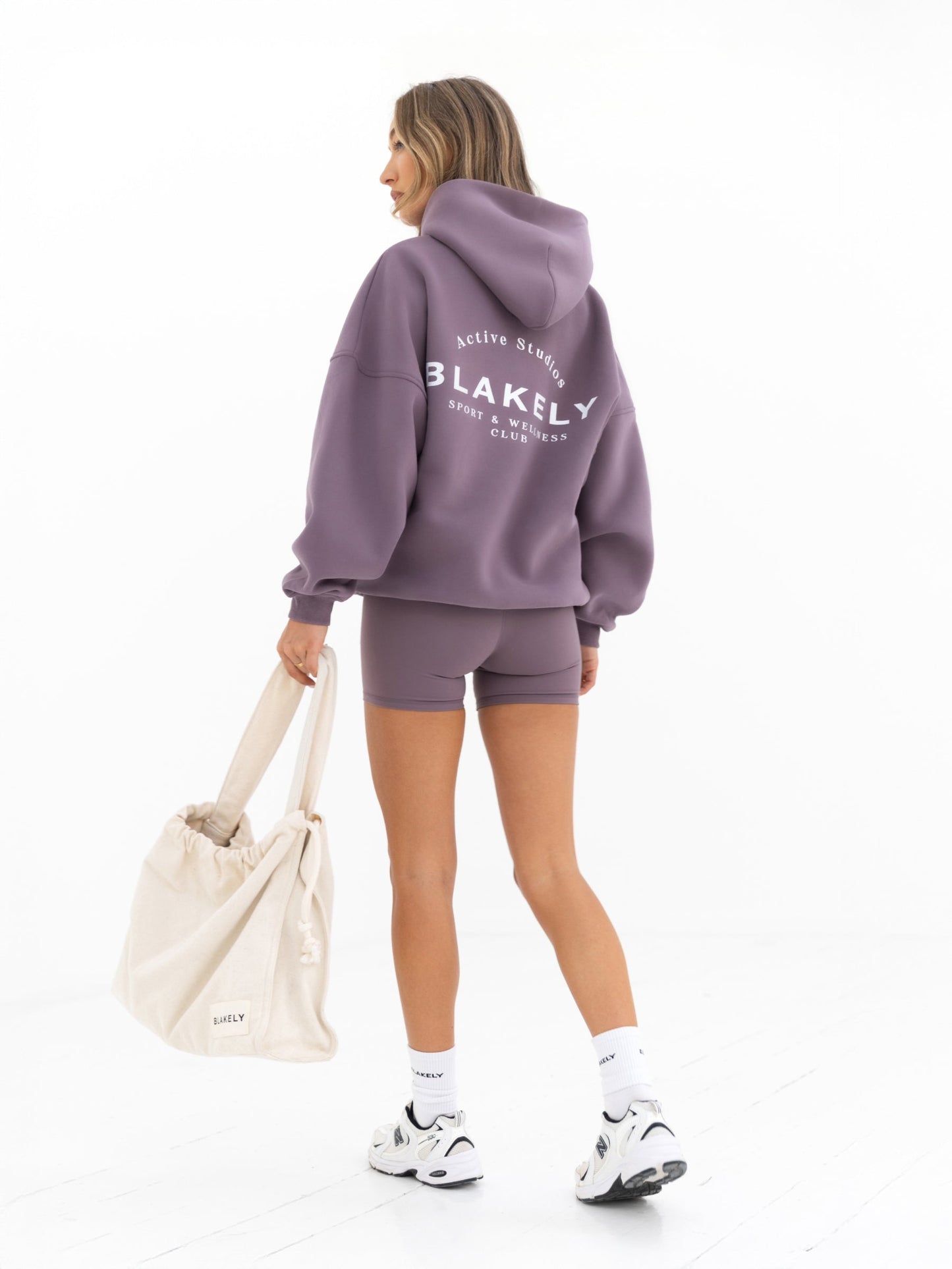 Active Studios Oversized Hoodie - Grape