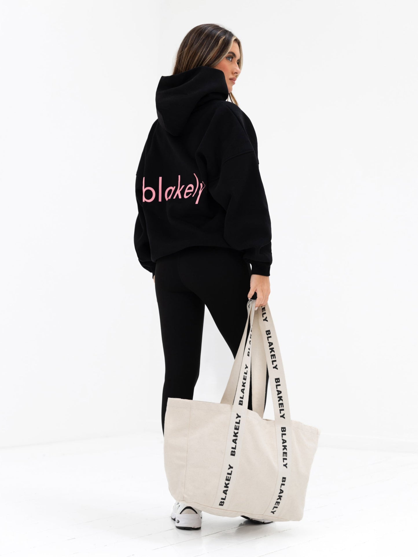 Lexi Oversized Hoodie - Black