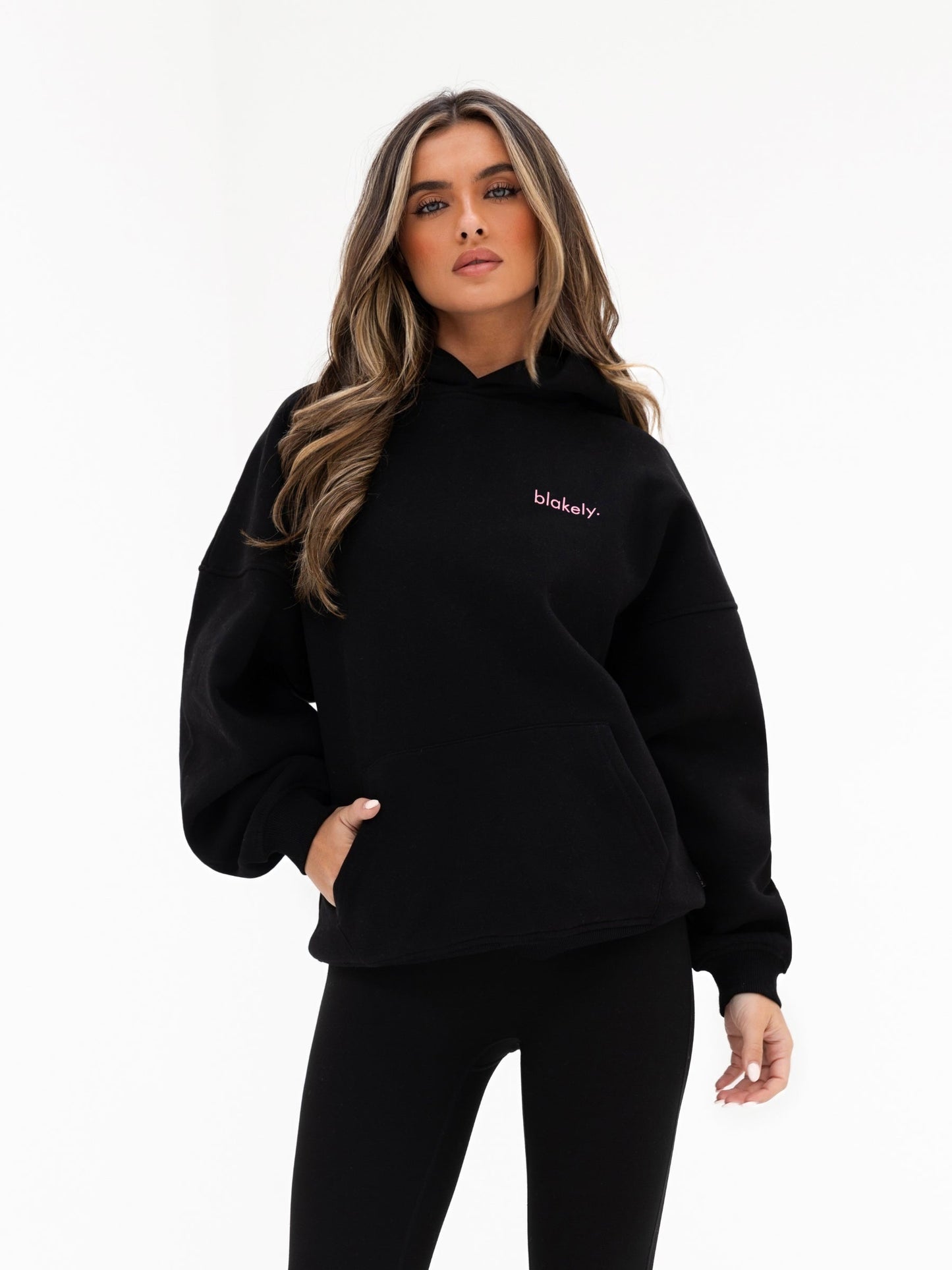 Lexi Oversized Hoodie - Black