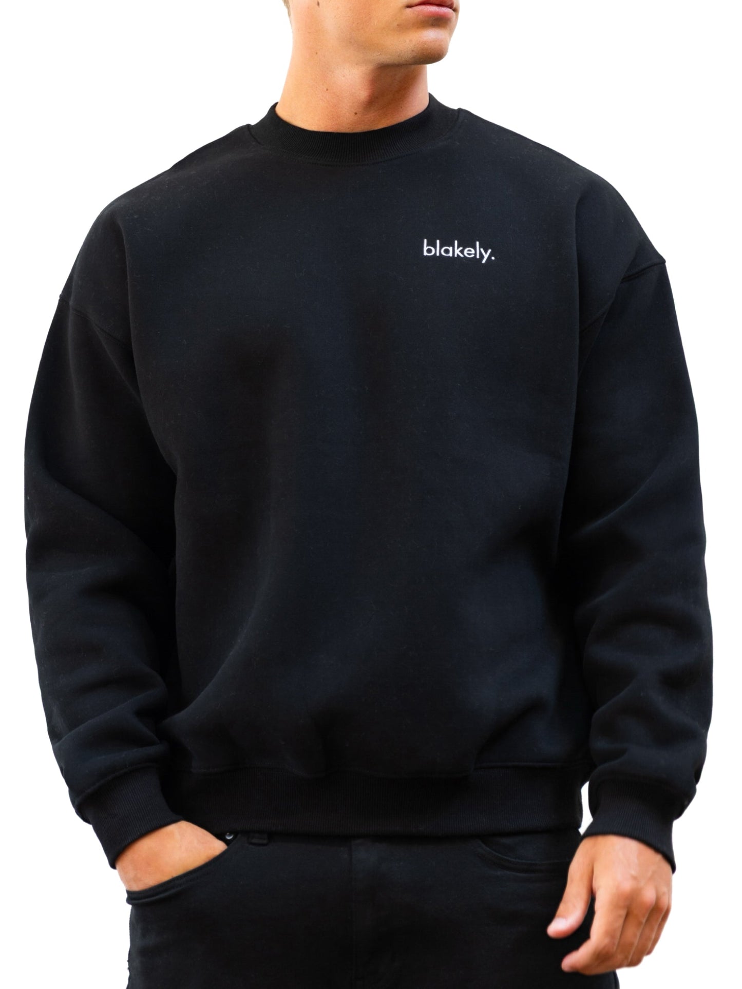 Sami Relaxed Sweater - Black