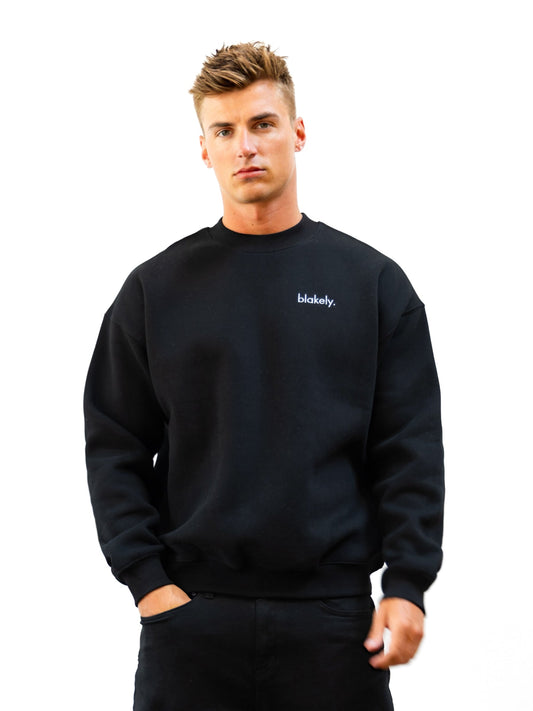 Sami Relaxed Sweater - Black