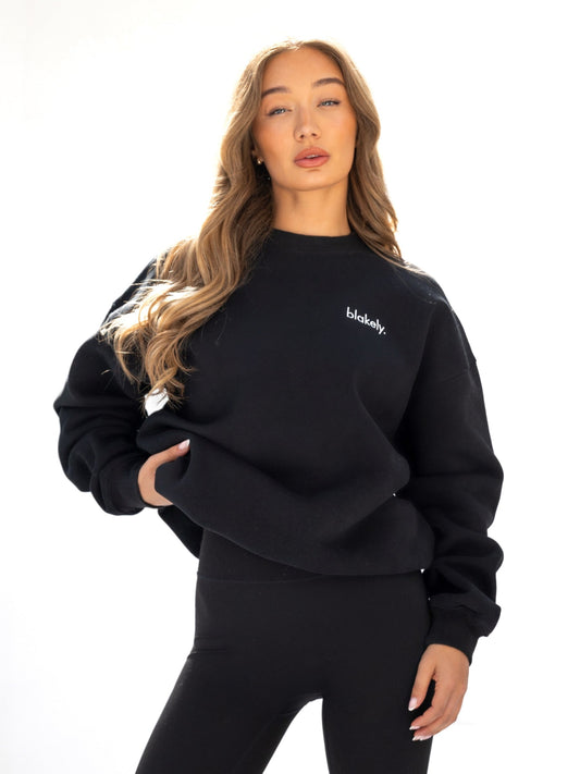 Sami Oversized Sweater - Black
