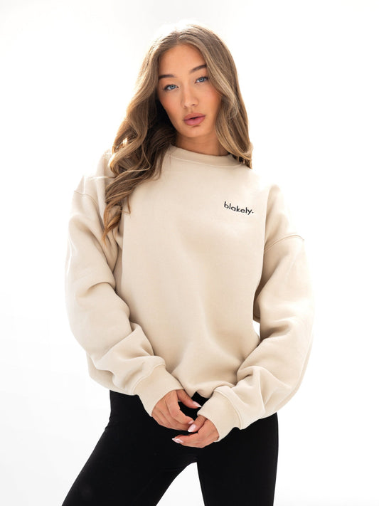 Sami Oversized Sweater - Bone