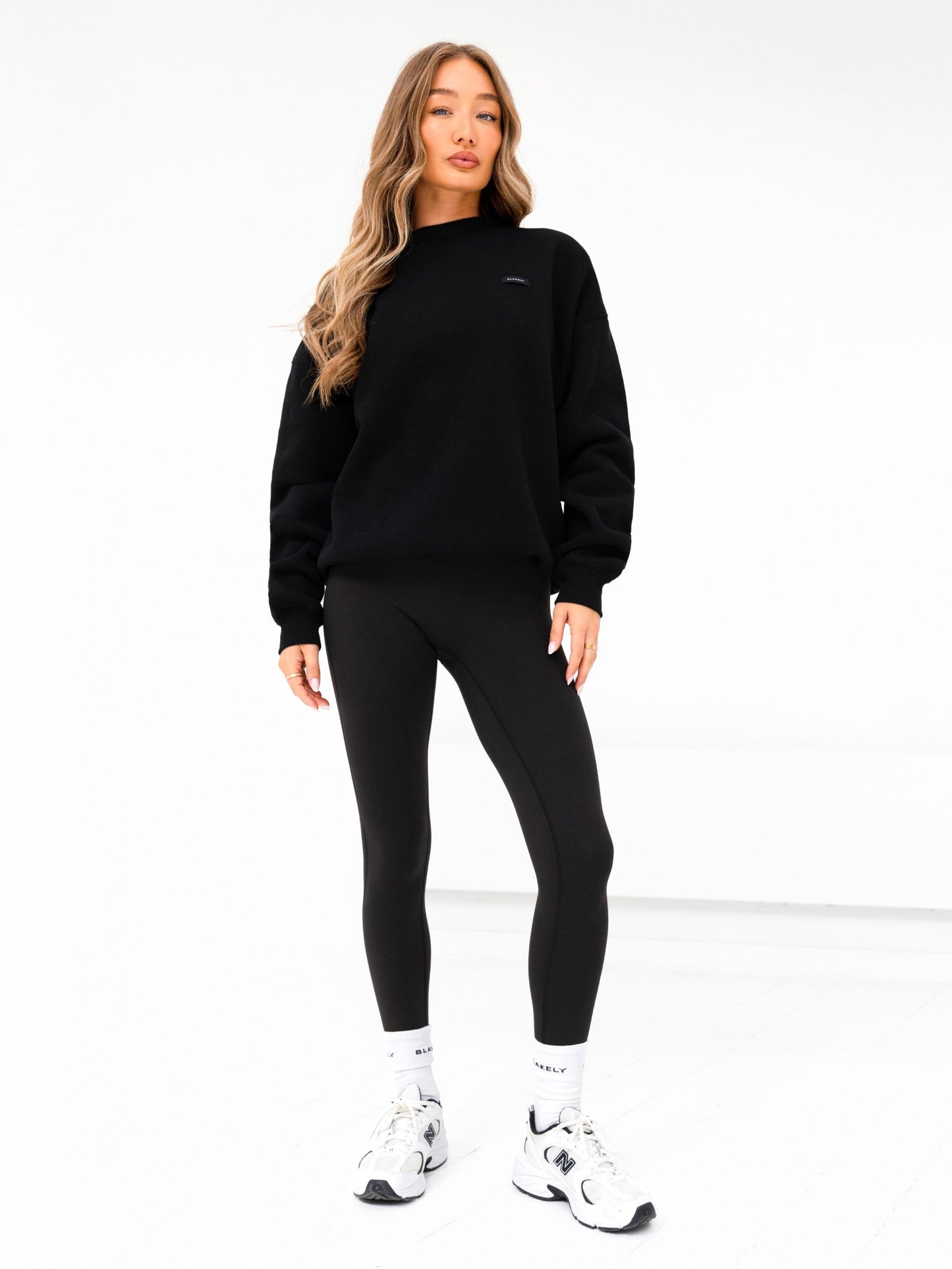 Olivia Oversized Jumper - Black