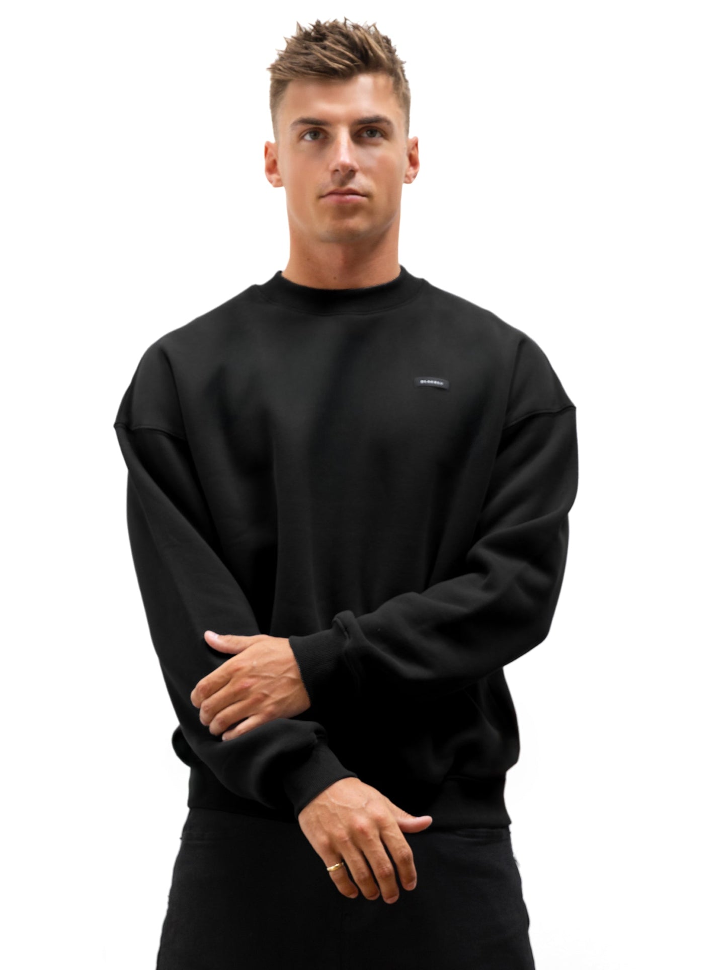 Otis Relaxed Sweater - Black
