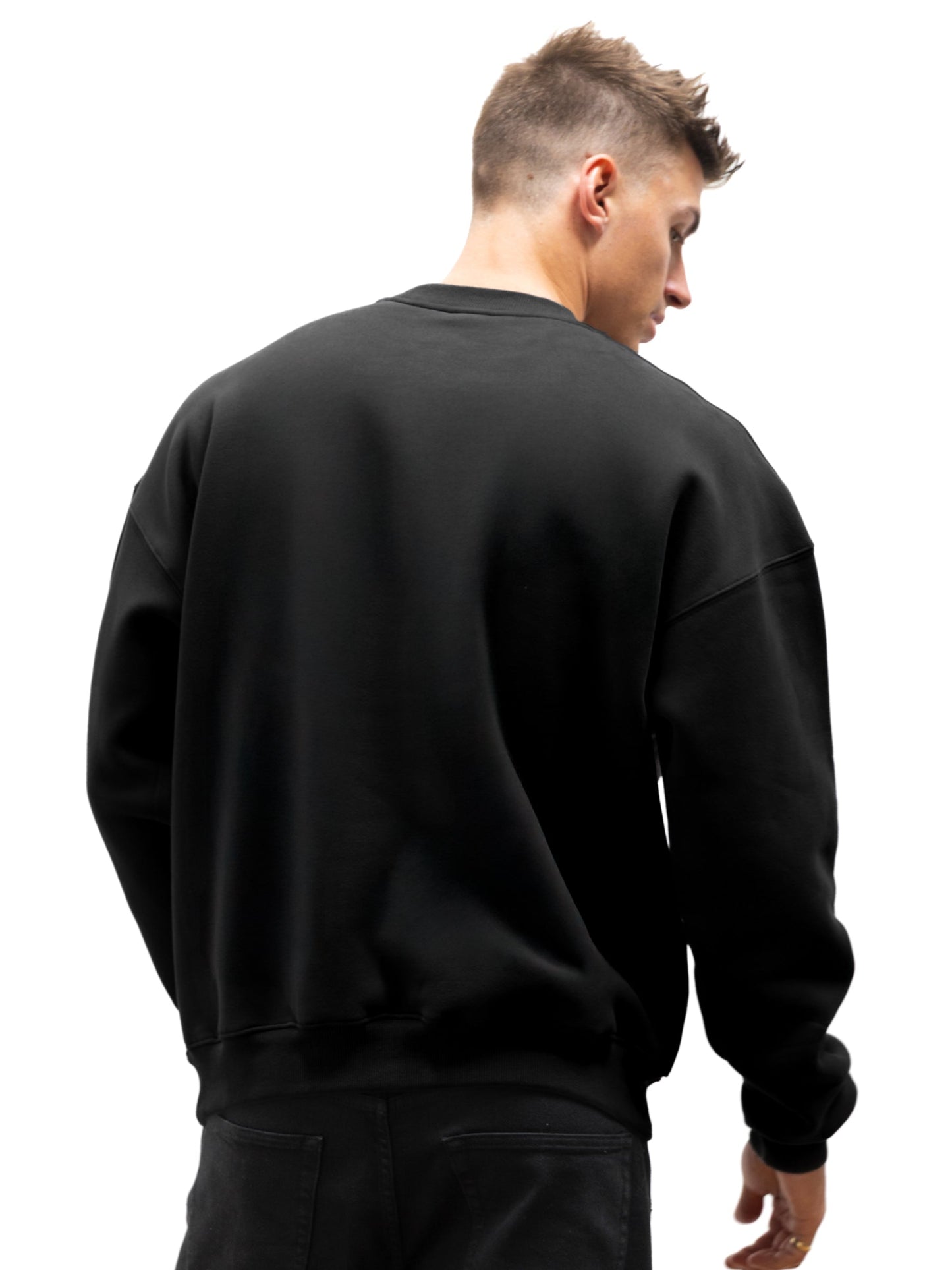 Otis Relaxed Sweater - Black