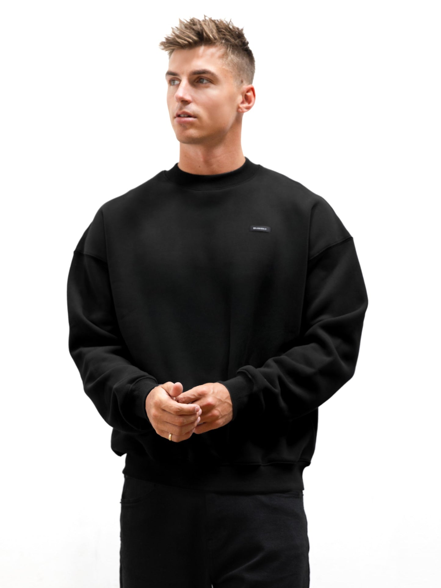 Otis Relaxed Sweater - Black