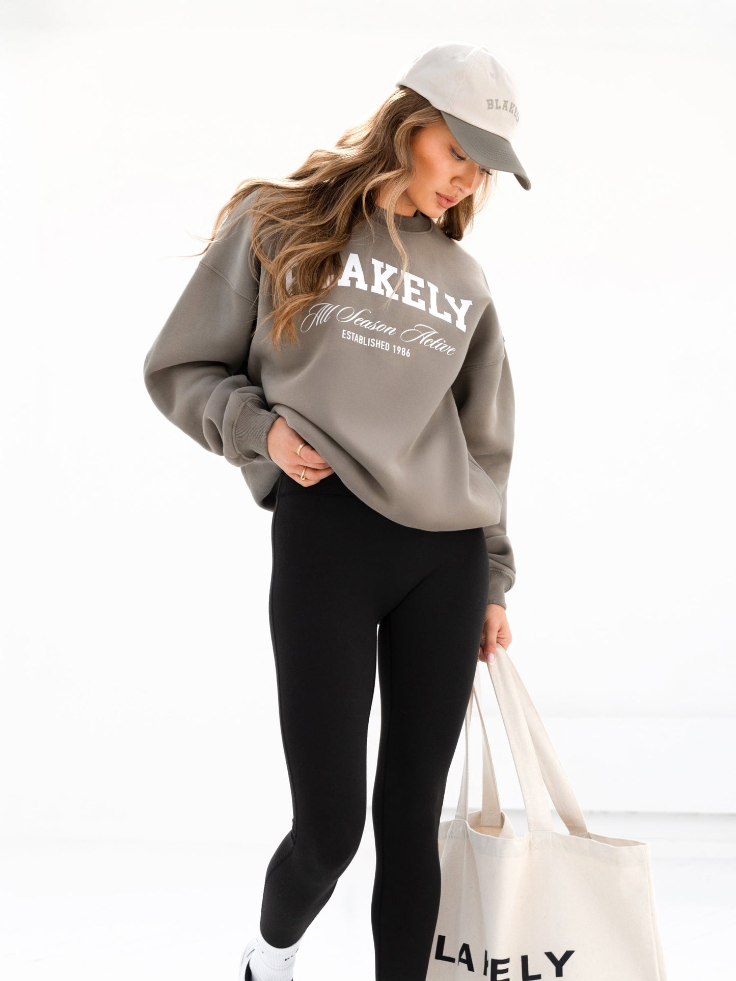 Melrose Oversized Jumper - Safari Green