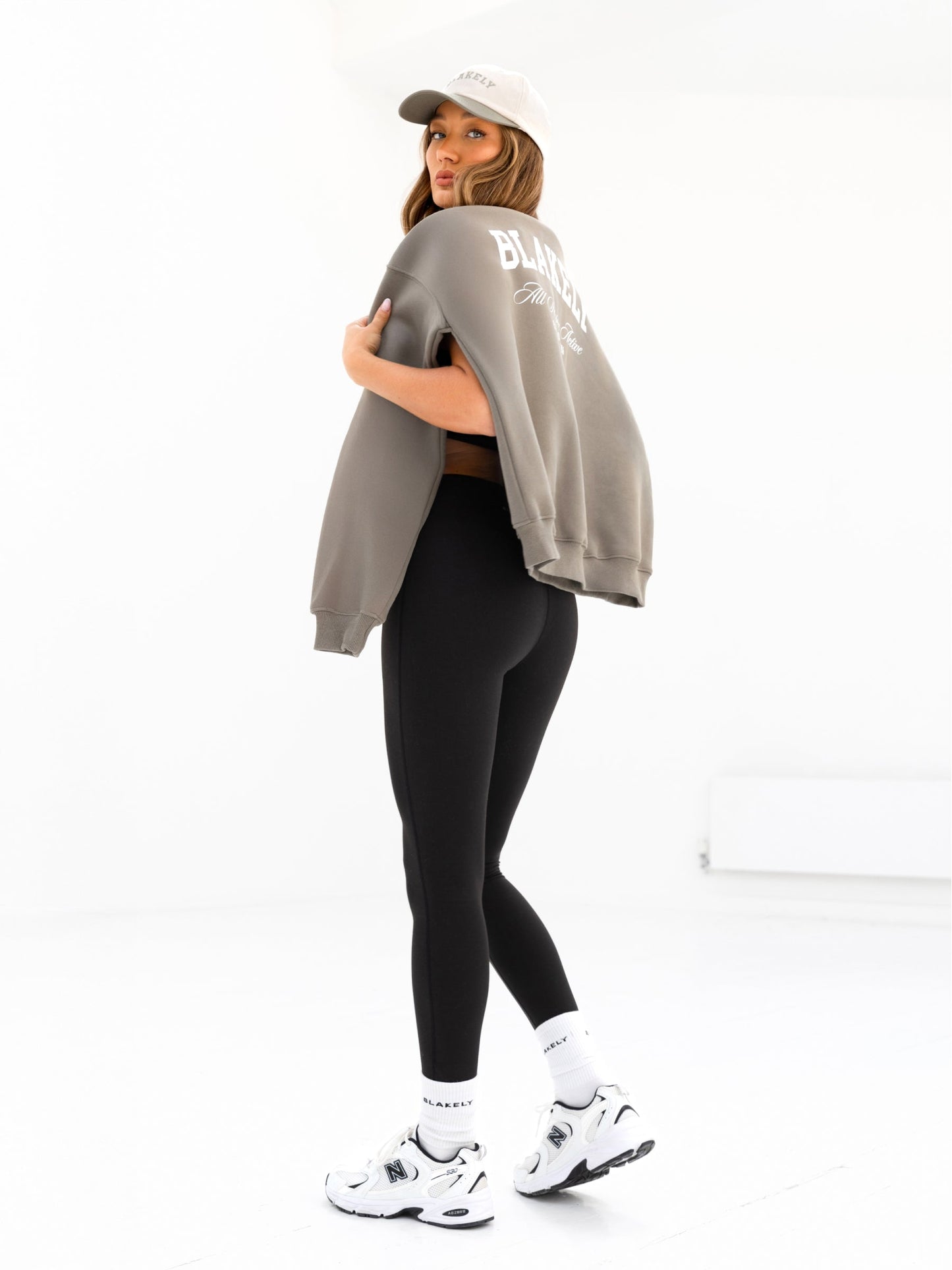 Melrose Oversized Jumper - Safari Green