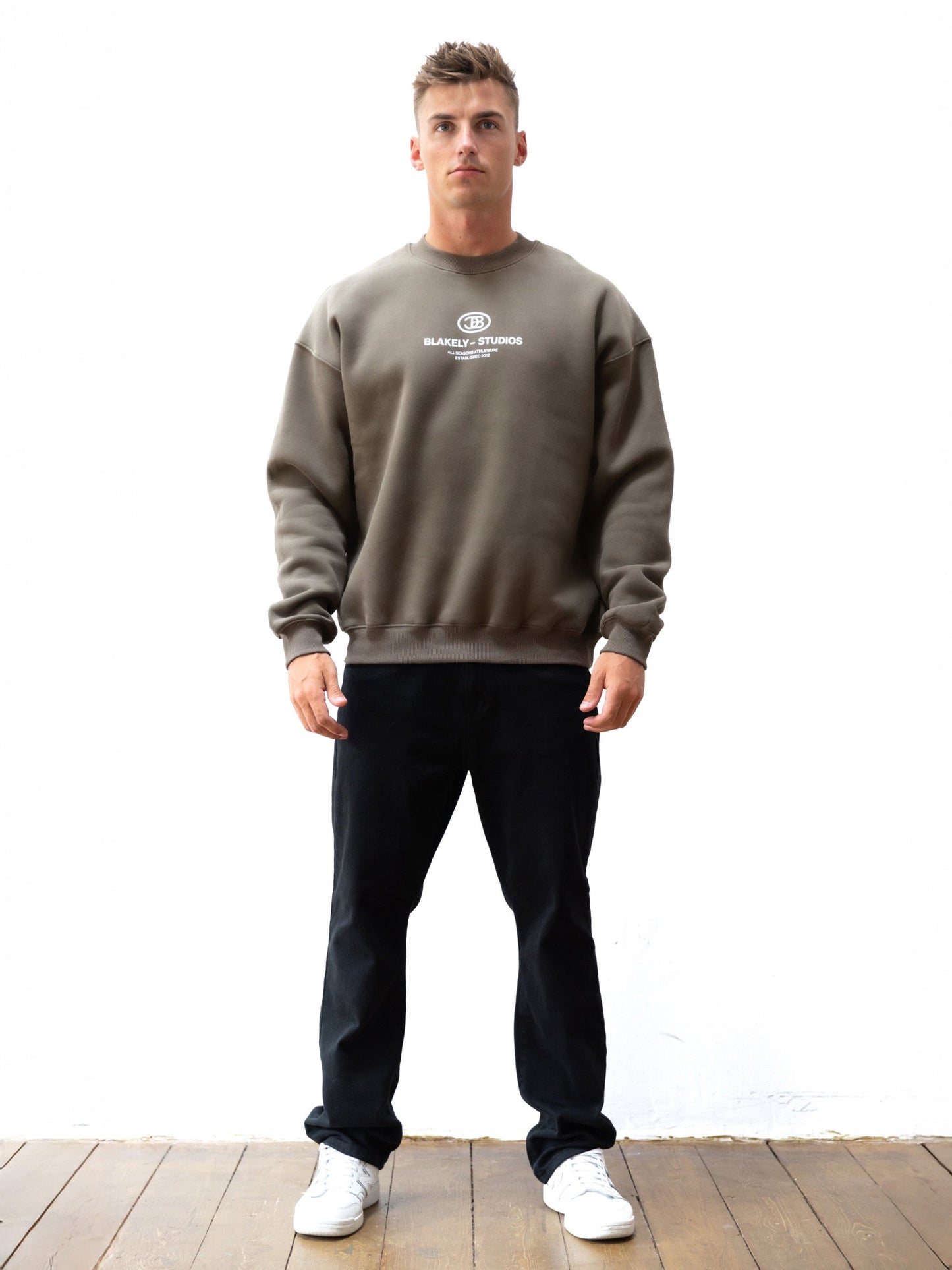 Mercer Relaxed Sweater - Khaki Brown