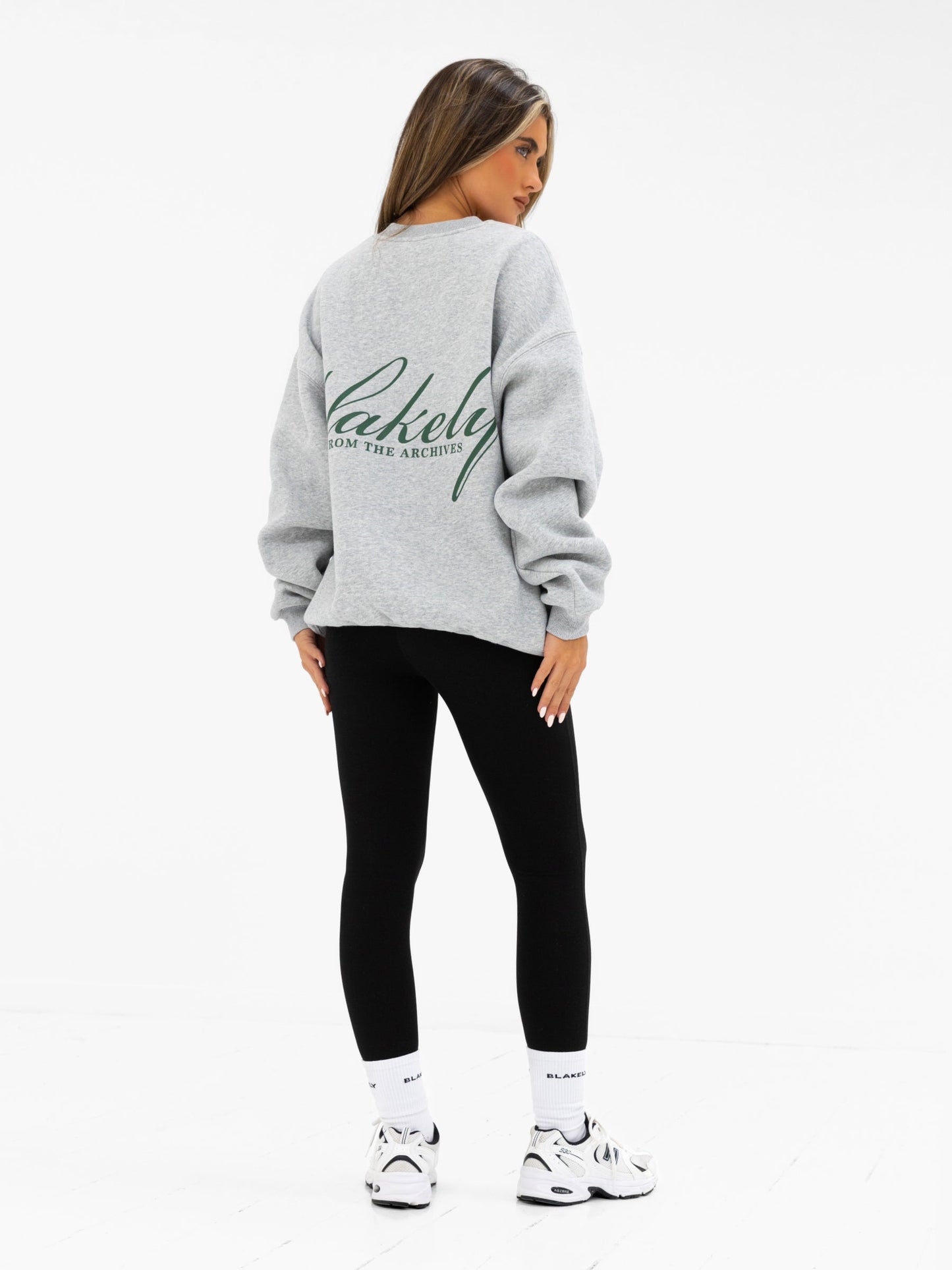 Georgia Oversized Sweater - Marl Grey