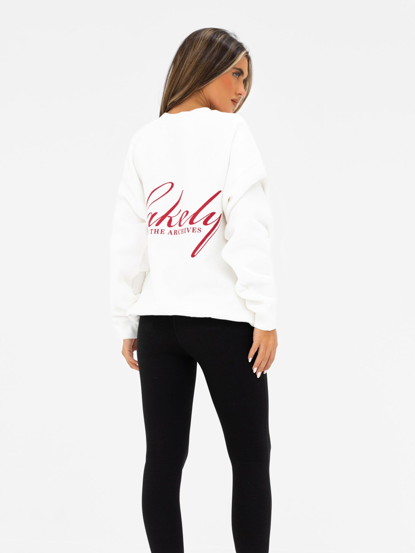 Georgia Oversized Sweater - Flat White