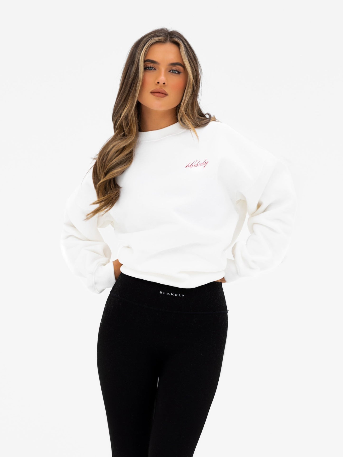 Georgia Oversized Sweater - Flat White