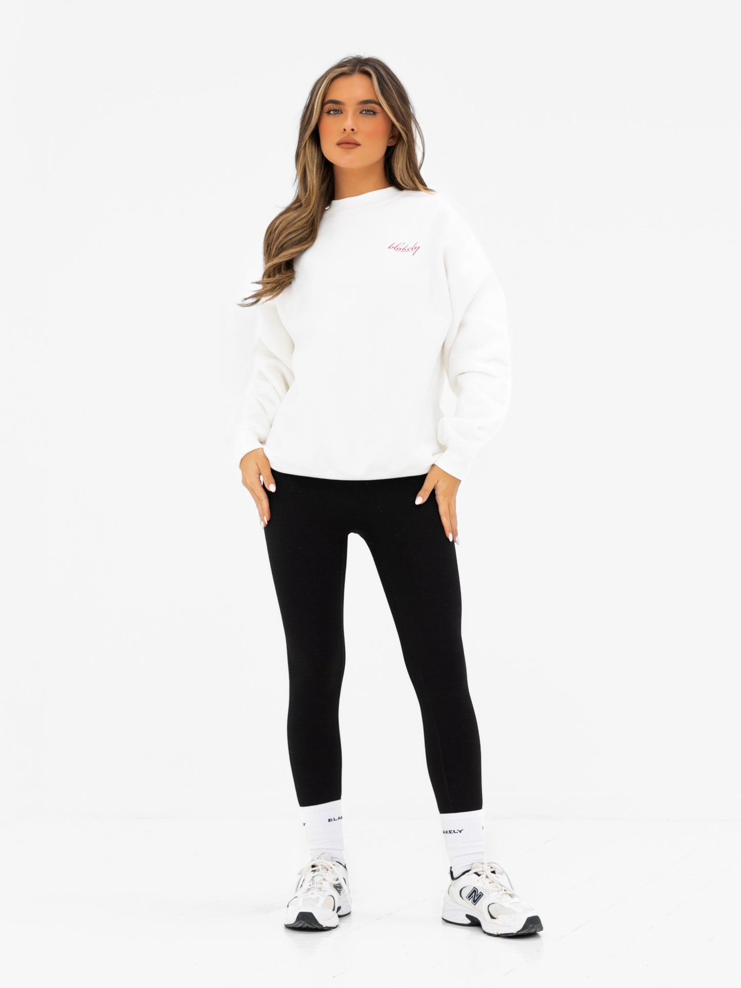 Georgia Oversized Sweater - Flat White