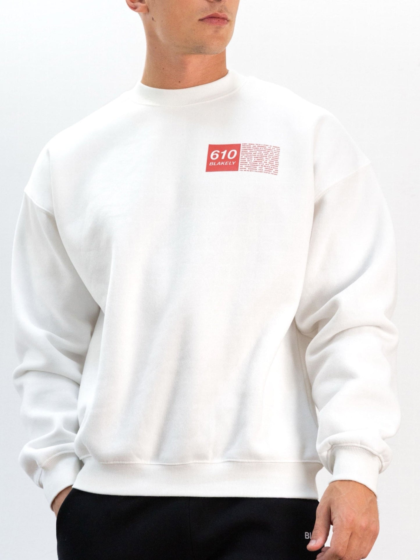 Tribeca 610 Relaxed Sweater - Flat White