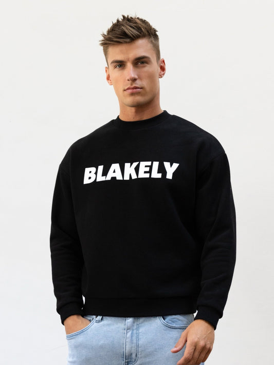 Studio Relaxed Sweater - Black