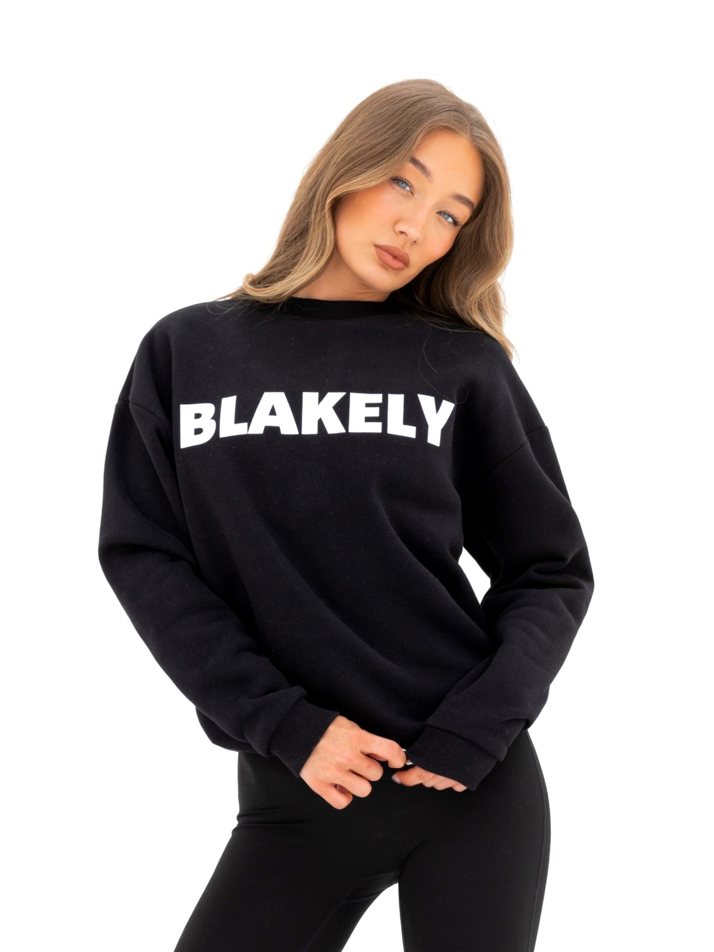Studio Oversized Jumper - Black
