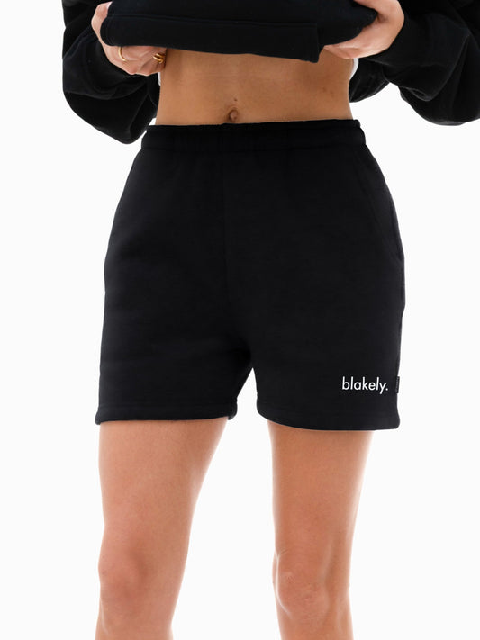Sami Jogger Shorts - Black
