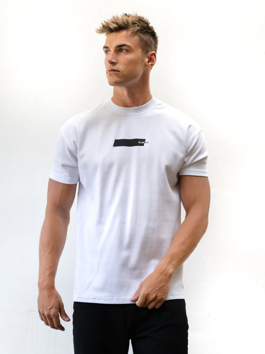 Kobe Italic Relaxed T-Shirt - White