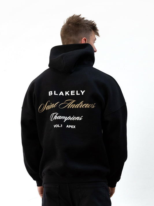 Champions Legacy Relaxed Hoodie - Black