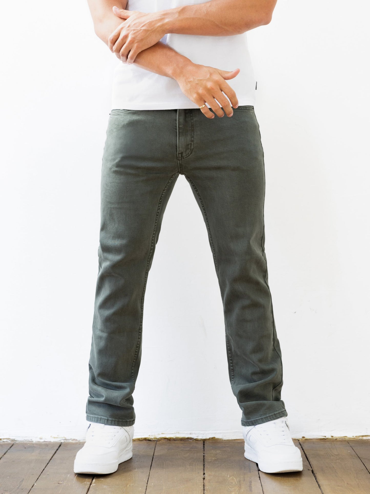 Vol.13 Straight Jeans - Khaki