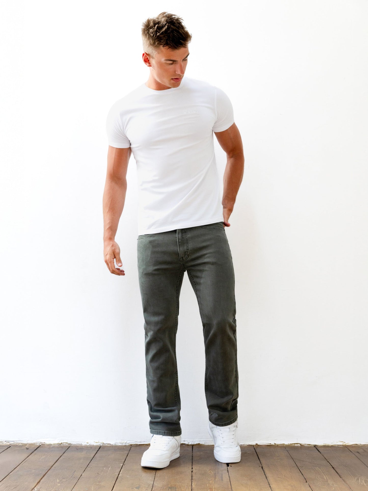 Vol.13 Straight Jeans - Khaki