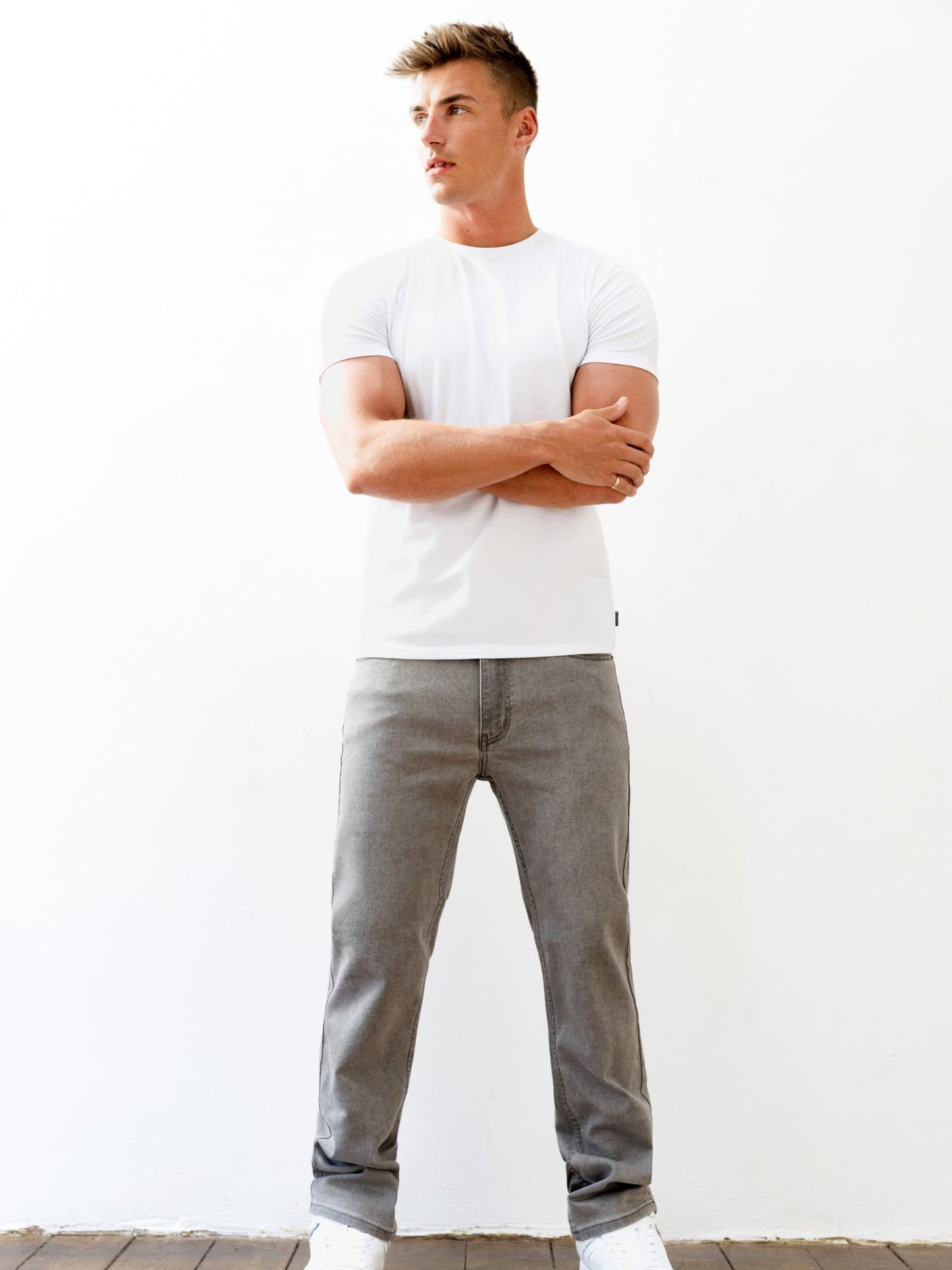 Vol.13 Straight Jeans - Grey