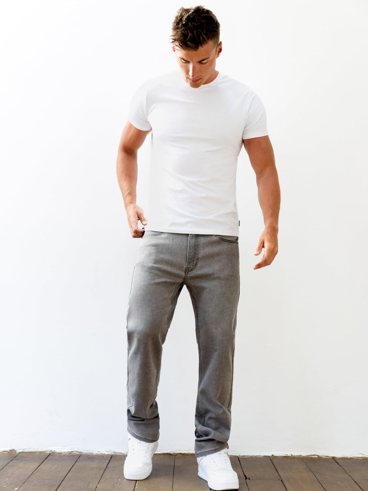 Vol.13 Straight Jeans - Grey