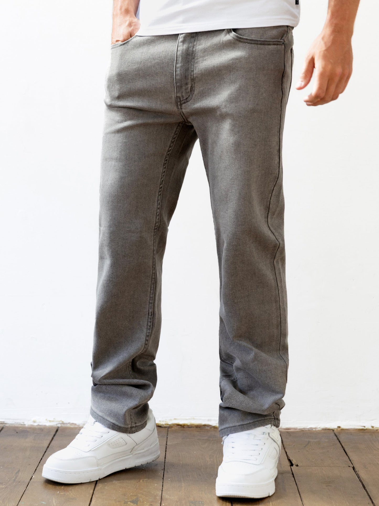 Vol.13 Straight Jeans - Grey