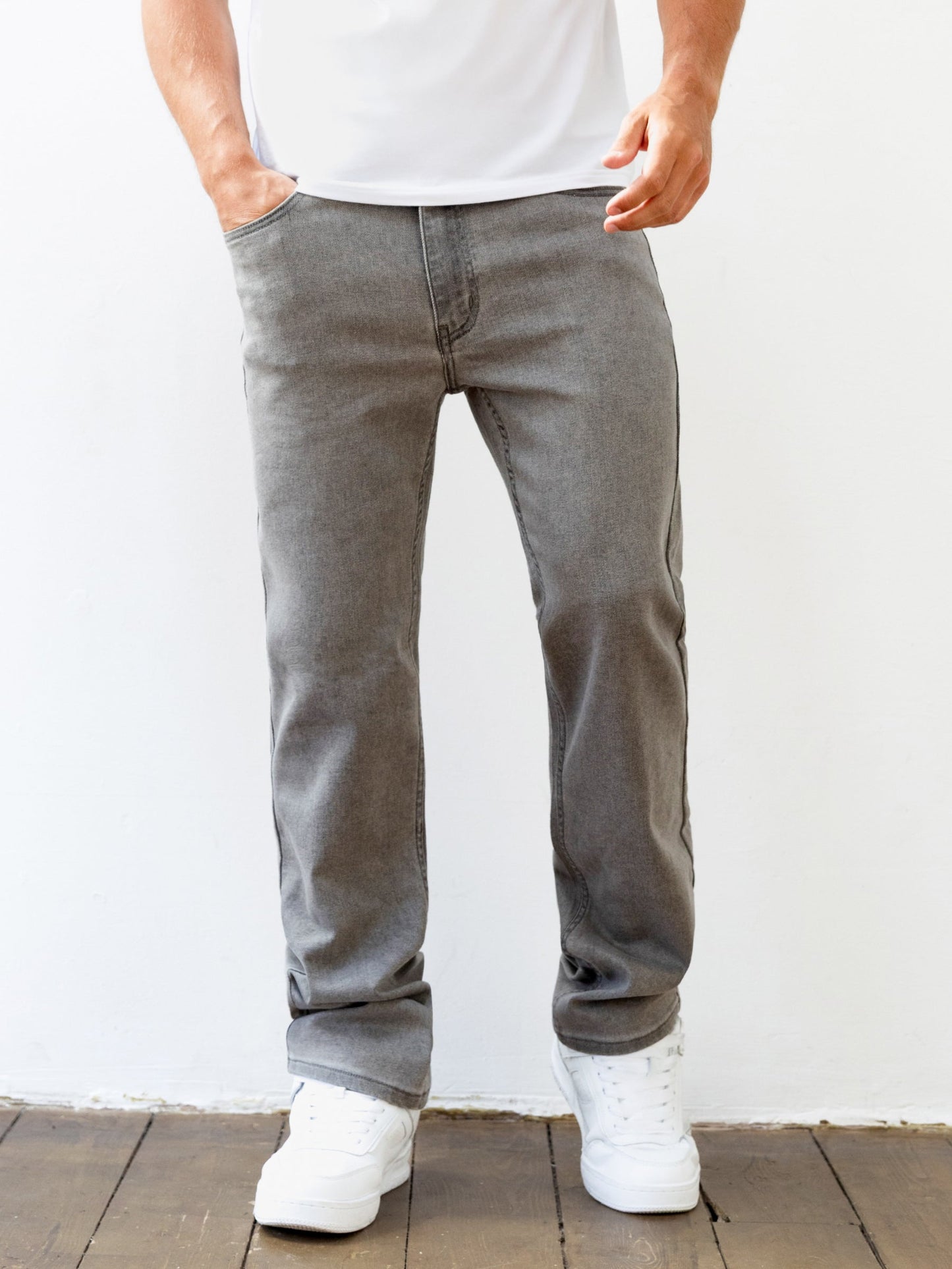Vol.13 Straight Jeans - Grey