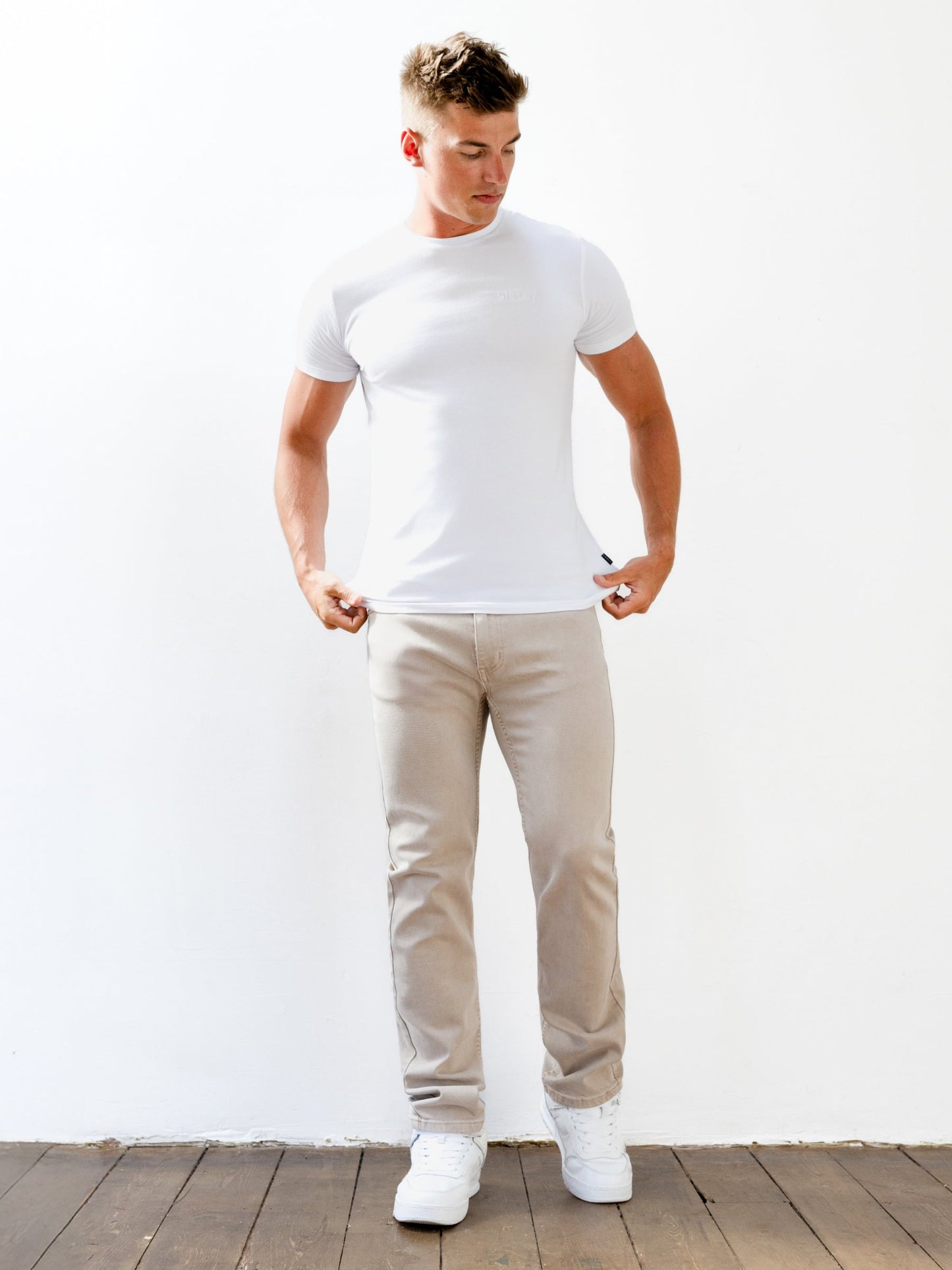 Vol.13 Straight Jeans - Tan