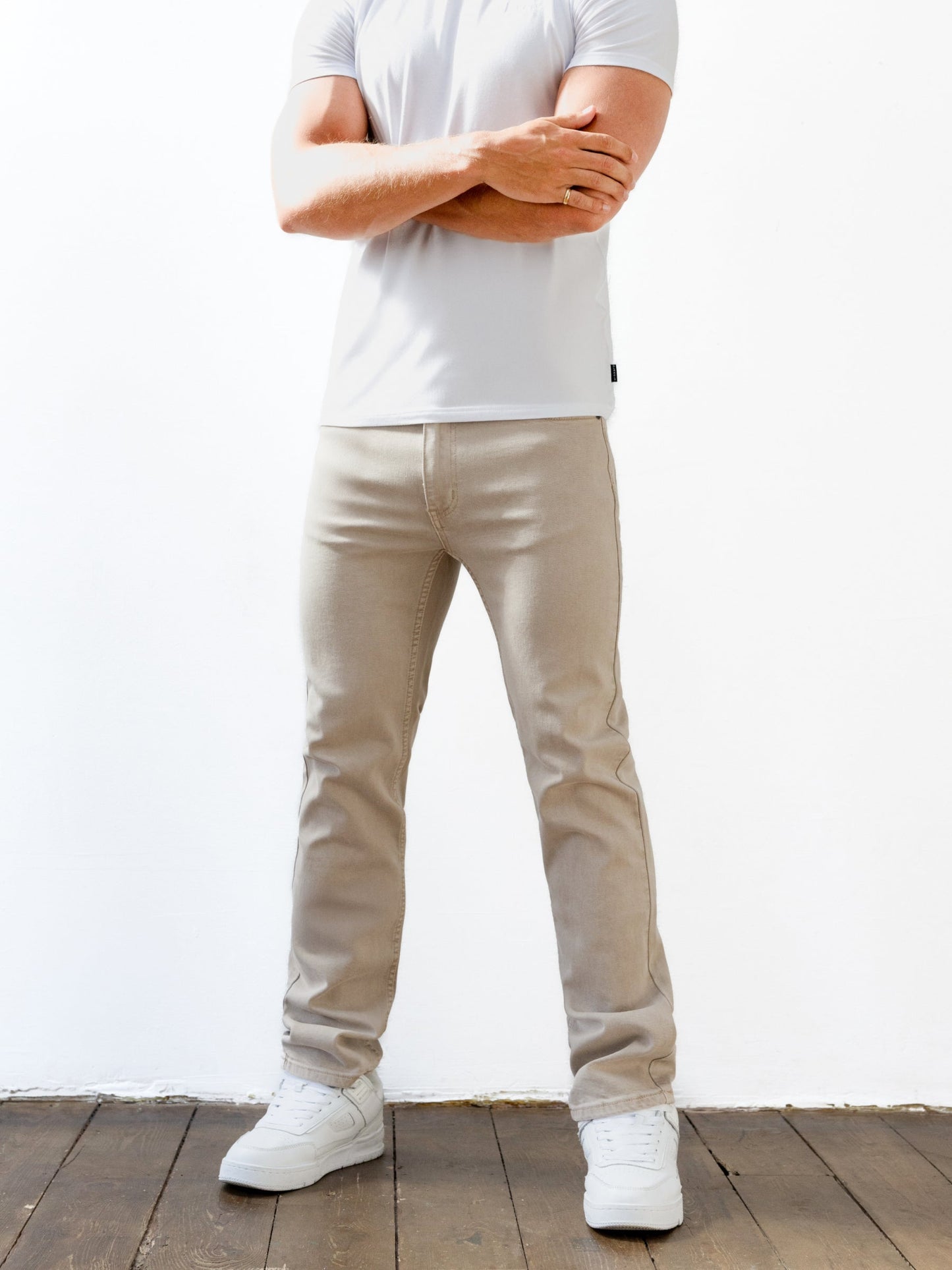 Vol.13 Straight Jeans - Tan