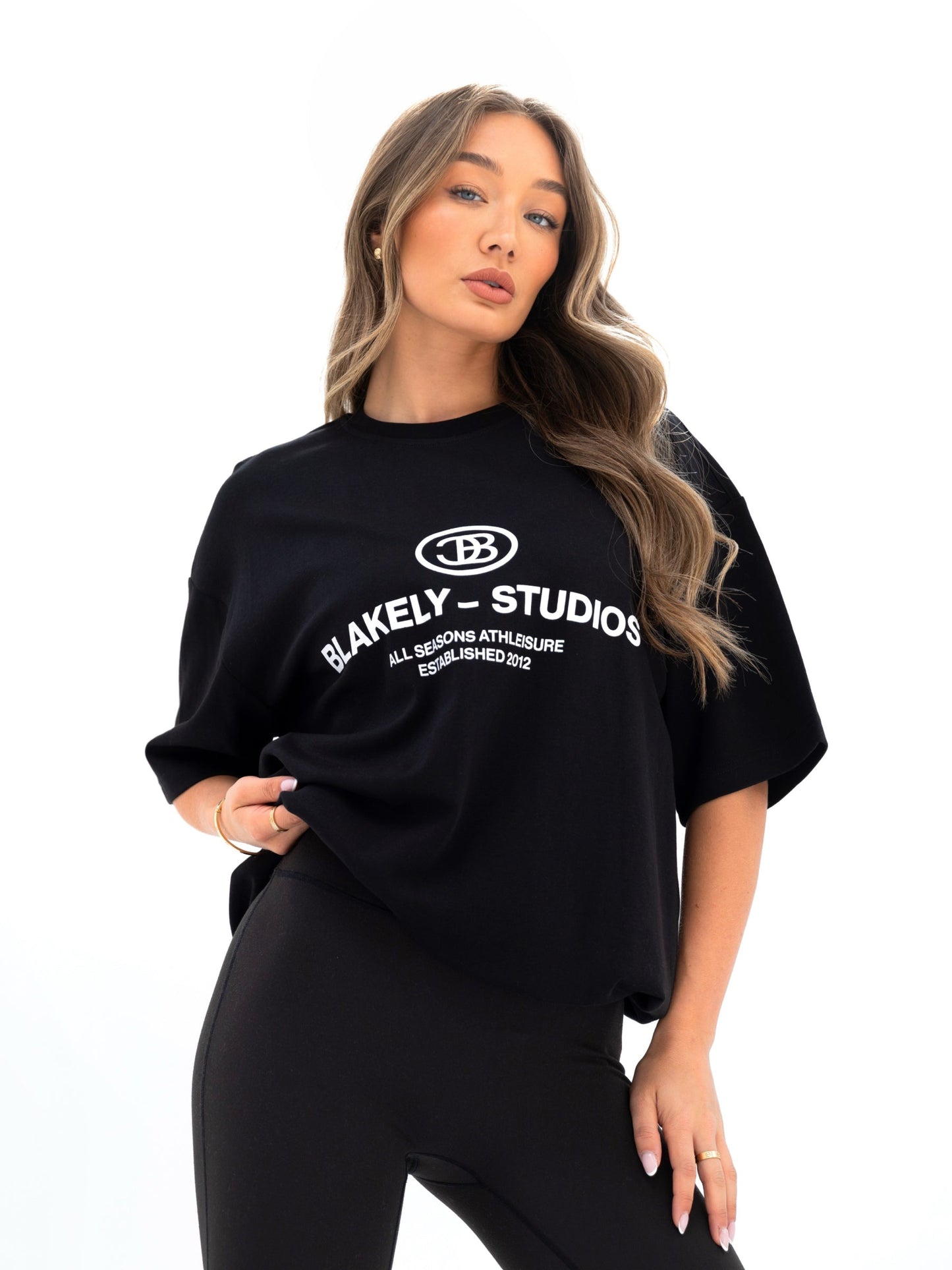 Madison Ultra Oversized T-Shirt - Black