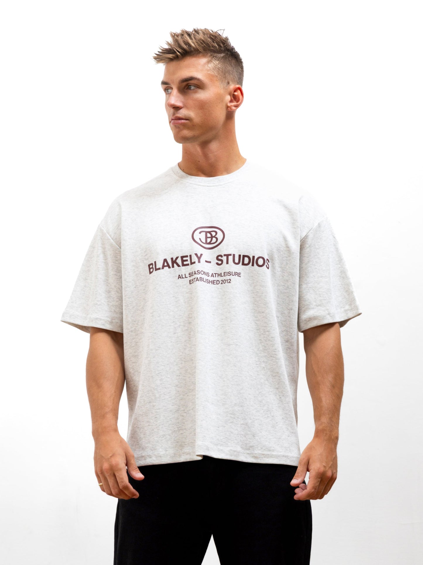 Mercer Unfitted T-Shirt - Marl White