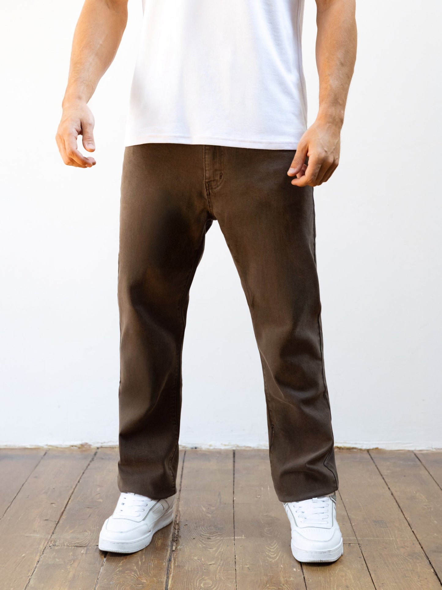 Vol.15 Loose Fitting Jeans - Brown