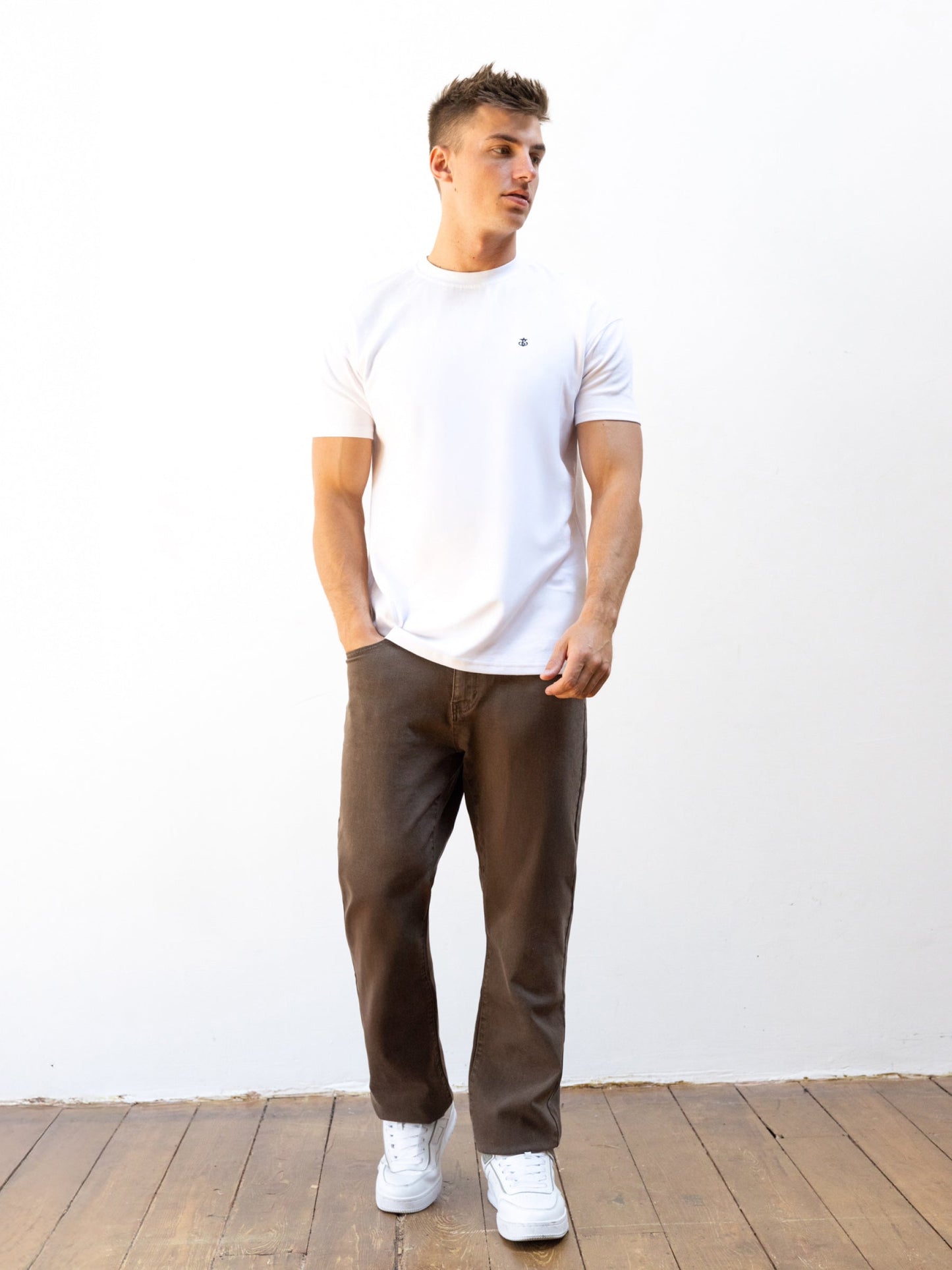 Vol.15 Loose Fitting Jeans - Brown