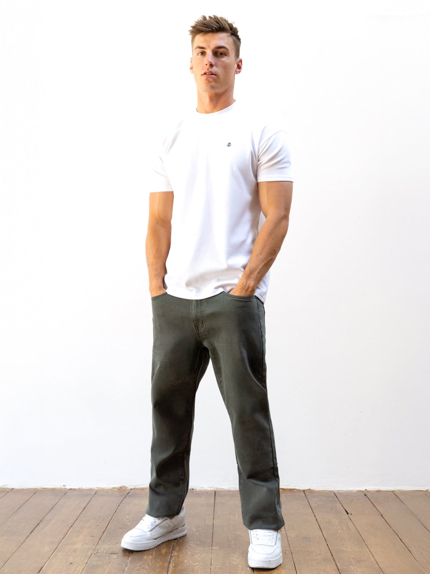 Vol.15 Loose Fitting Jeans - Khaki