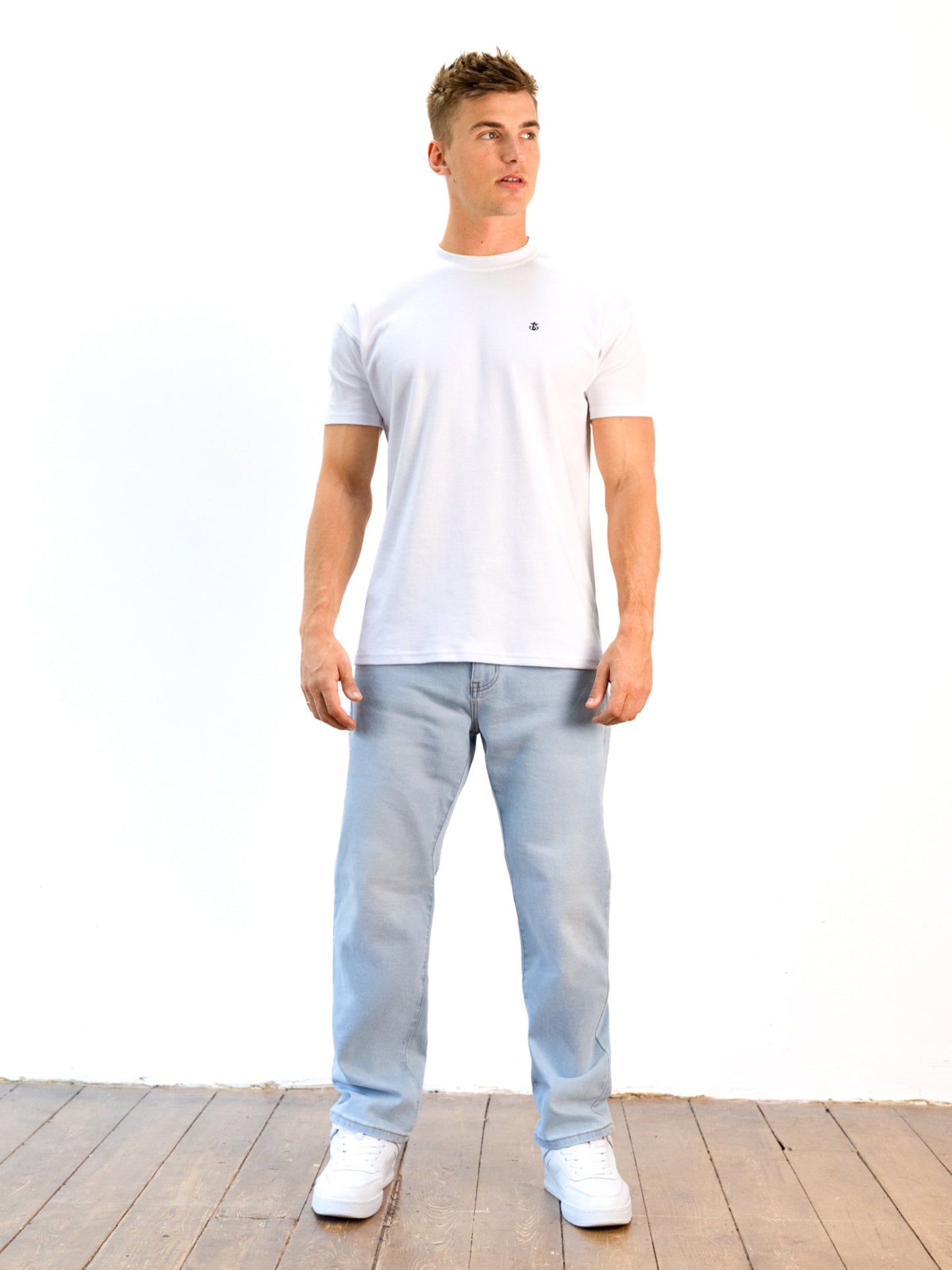 Vol.15 Loose Fitting Jeans - Light Blue