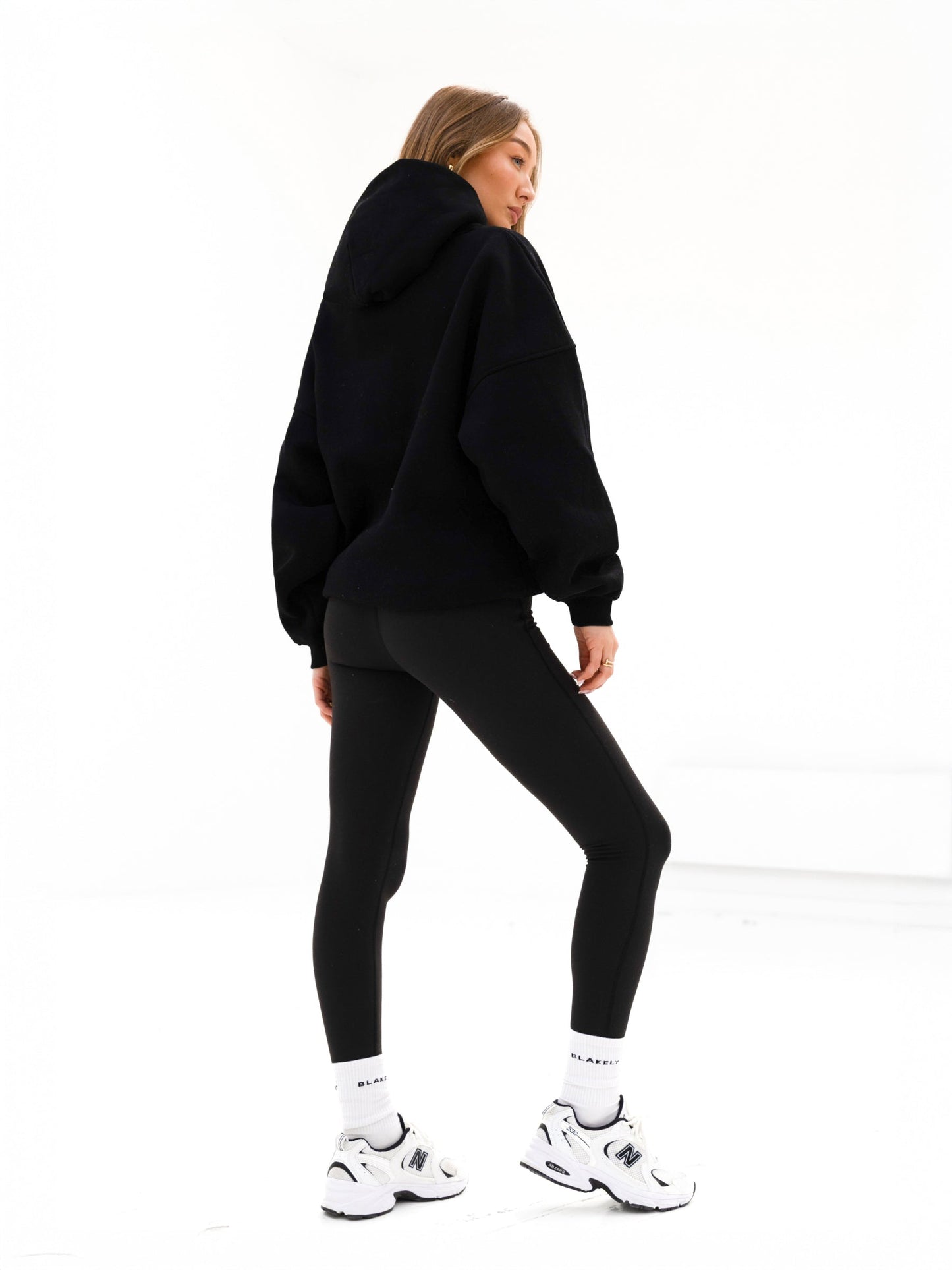 Madison Oversized Hoodie - Black